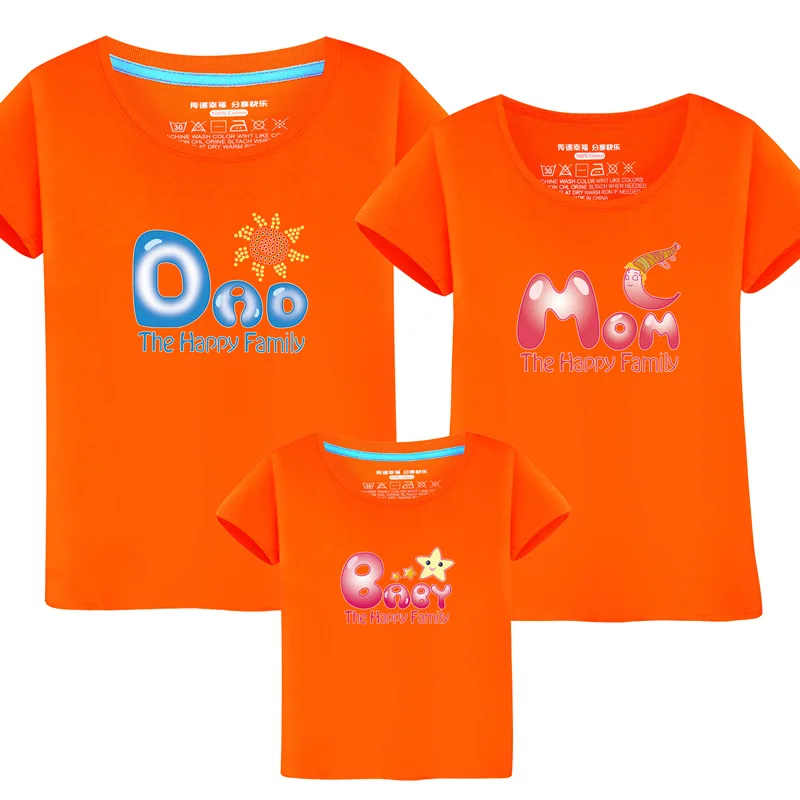 Футболка Папа и я одинаковые комплекты для семьи Одежда родителей детей Летняя