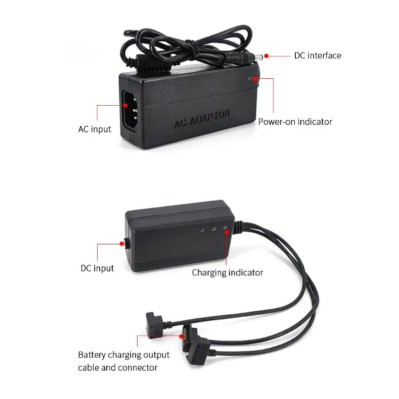 

3In1 Battery Charger Fast Charging Portable Charger for DJI Mavic Mini Drone Accessories