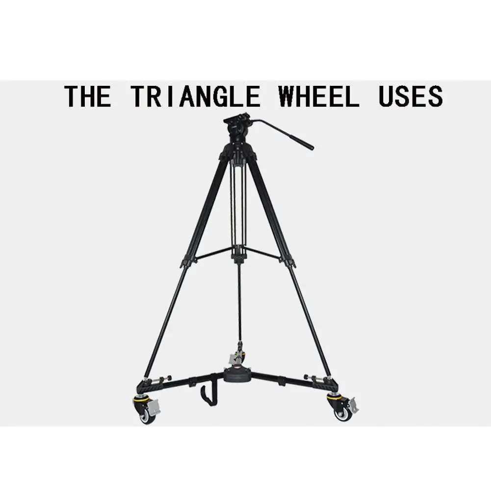 Для KINGJOY металлический профессиональные головки штатива трипода с шкив база