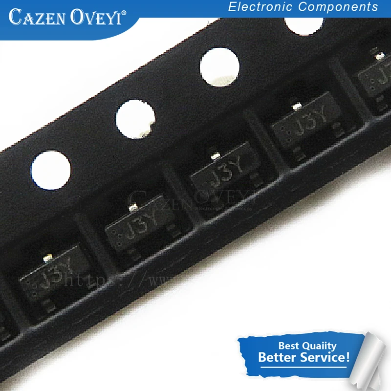 100 шт./лот S8050 J3Y S8550 2TY SOT-23-3 NPN SMD Транзисторы строка