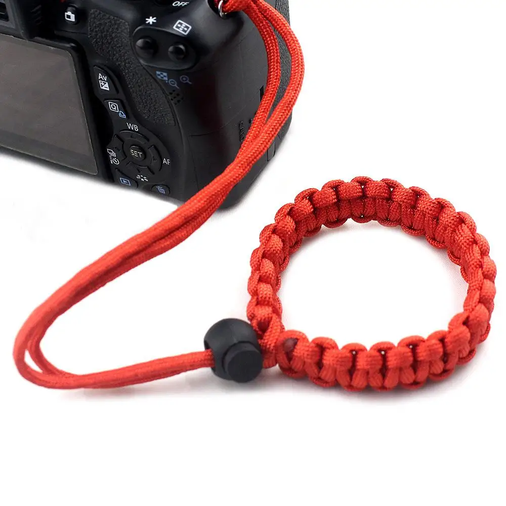 BEESCLOVER модный плетеный ремешок для цифровой камеры ручной захват браслет Nikon Canon