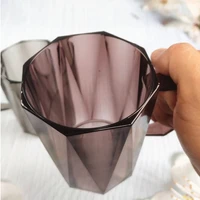 new summer outdoor party tumbler pc beer mug acrylic plastic cold water cup drink with handle
