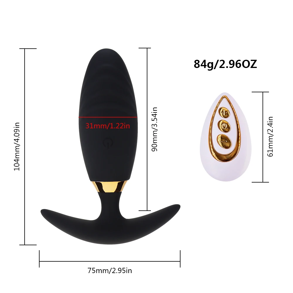 Vibrator Bluetooth Butt-Plug Sex Toys for Men Prostate Massager Pussy Remote Contro Dildo Vagina Anal APP Vibrators | Красота и