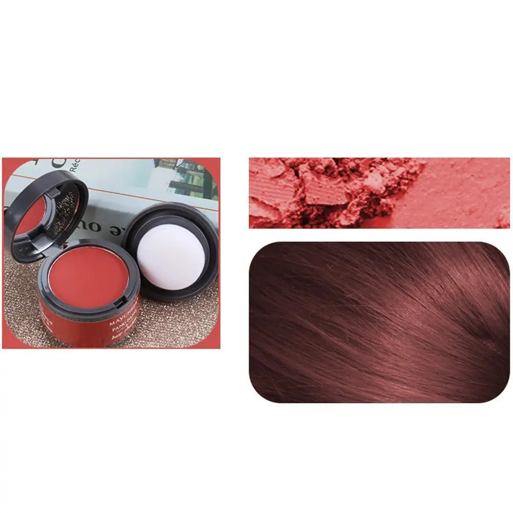 

Hair Filling Powder Fluffy Pang Line Shadow Makeup Hair Concealer Powder Instant Black Root Cover Hair Proffesional Styling Tool