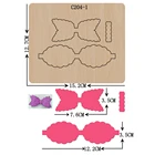 Новые деревянные высекальные штампы для скрапбукинга