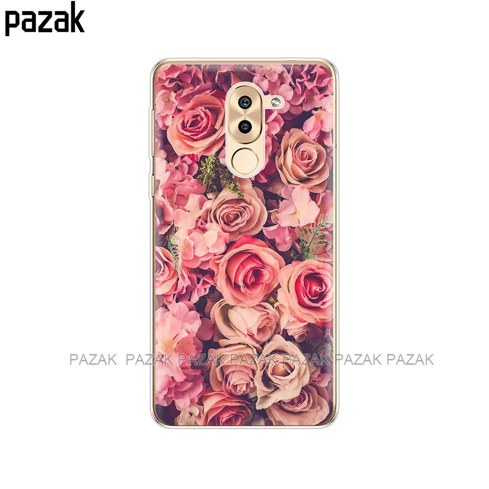 Силиконовый чехол для телефона huawei honor 6X чехлы из мягкого ТПУ задняя крышка