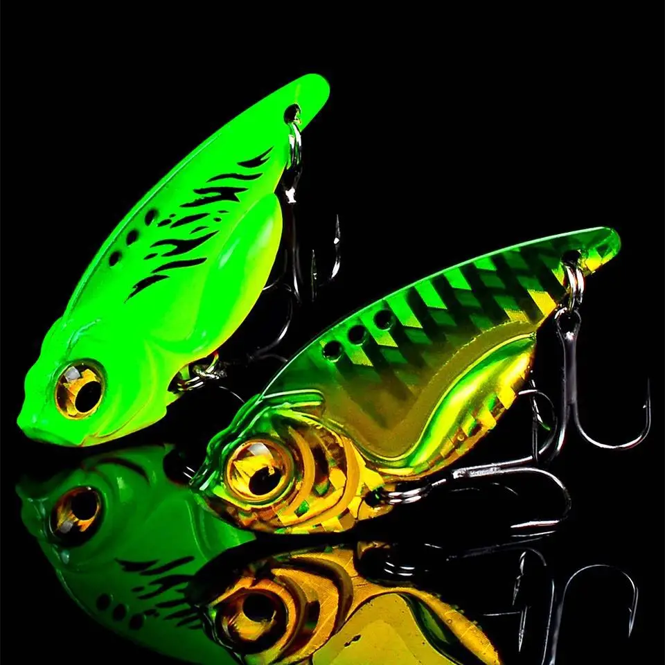 Металлическая приманка-карандаш VIB с тройным крючком для рыбалки жесткая