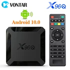 ТВ-приставка VONTAR X96Q Android 10 4K Allwinner H313 четырехъядерный 2 Гб 16 Гб Youtube ТВ-приставка Android 10,0 медиаплеер