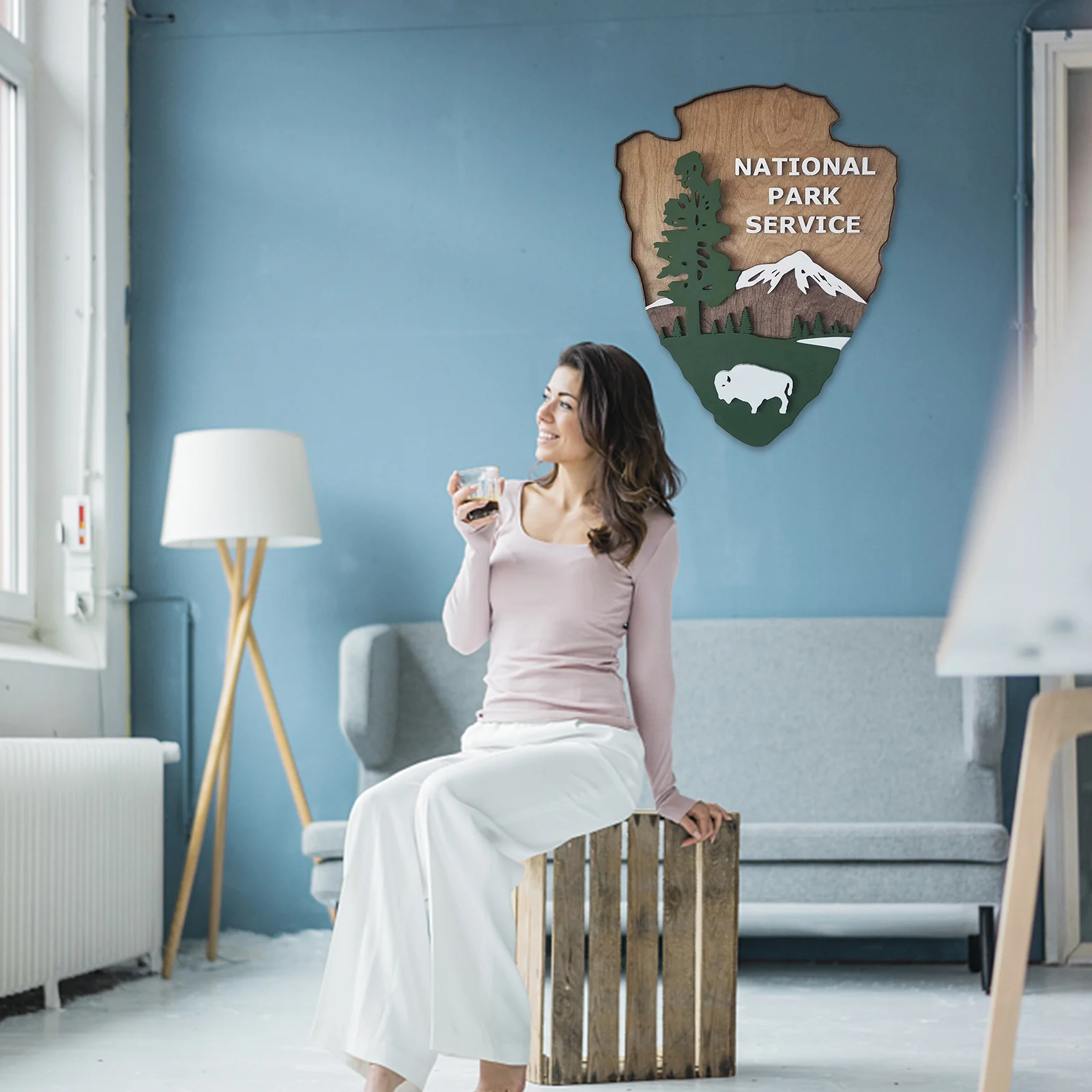 40 см наконечники для национального парка наружные настенные подвески двора сада