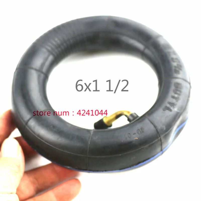 inner tube 6X1,5 шины 6 10-дюймовые шины и внутренняя трубка набор ступица электрический скутер стул грузовик 6x1 1/2 - Цвет: inner tube