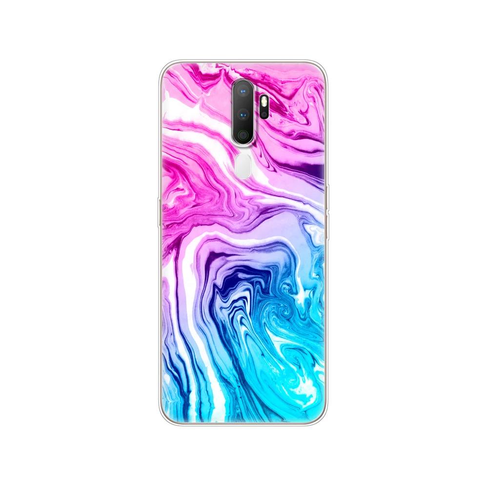 Чехол для Oppo A9 A5 2020 мягкий чехол из ТПУ задняя крышка телефона OPPOA9 OPPOA5 A 9 5