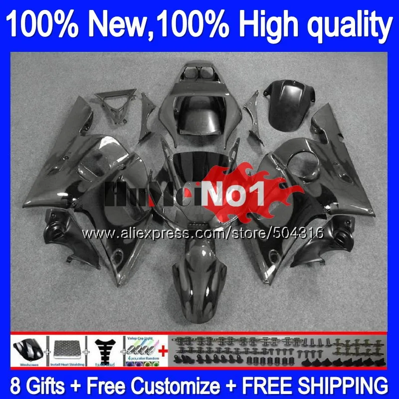 

R 6 For YAMAHA YZF R6 YZF600 YZF 600 YZF-600 4MC.AA YZF-R6 1998 1999 2000 2001 2002 YZFR6 98 99 00 01 02 Grey&flames Fairings