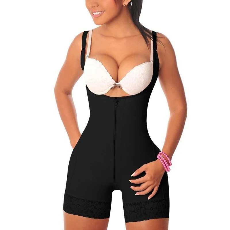 Fajas Colombianas Sexy corps complet Shaper femmes grande taille contrôle du ventre buste Corset classique Shaper body