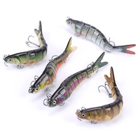 1pc multi jointed artificial fishing baits fishing lures 8 segement hard lure bass trout fishing lures fishing tackle