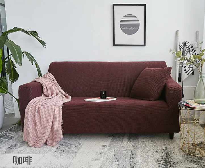 style6 Бархатные чехлы для диванов для гостиной твердый секционный чехол для дивана эластичный чехол для дивана домашний декор Fundas Sofa Slipover SD014 - Цвет: style6