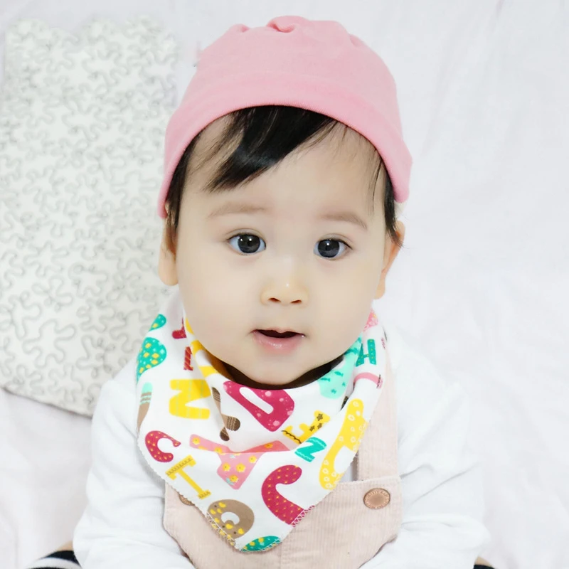 3 шт. бандана для малышей мягкие нагрудники из натурального хлопка детский