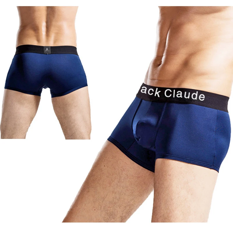 10 PCS Jack Claude Men Underwear Boxers Brand Men Boxer Shorts Modal Sexy Cueca Boxer Mens 10 pcs Underwear Male Underpants