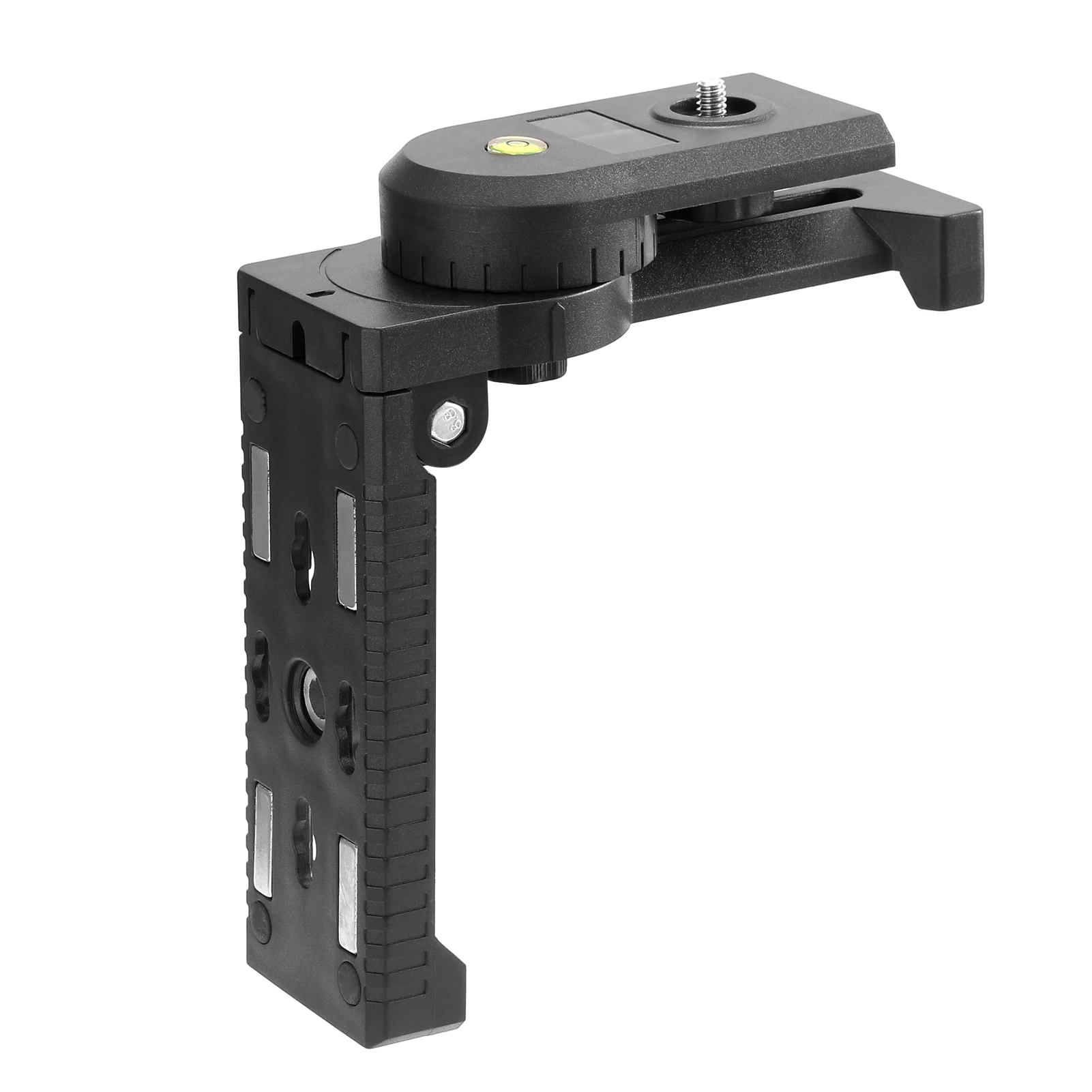 

360° Rotation 90° Adjustable Angle Laser Level Wall-mounted Bracket for Woodworking Tile Layout Wallpapering