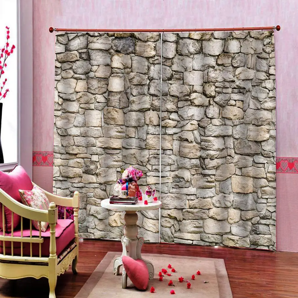 

Fitness Sport curtains 3D Curtain Luxury Blackout Window Curtain Living Room blackout curtains