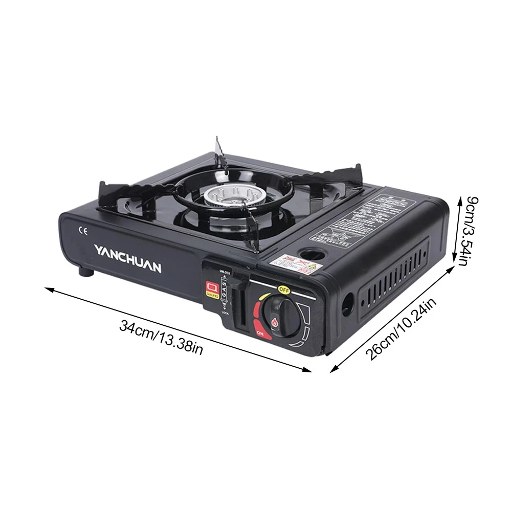 Outdoor Camping Equipment Portable Field Stove Cassette Magnetic Fire Boiler Adjustable Firepower Coalgas Gas | Спорт и развлечения