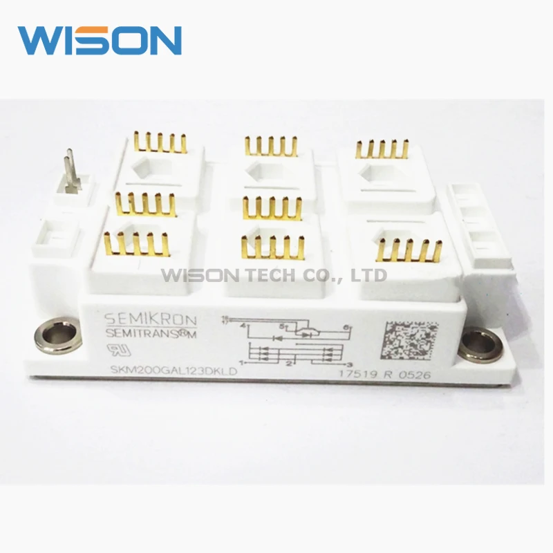SKM200GAL123DKLD SKM200GAH126DKLT SKM200GAL123DKL Бесплатная доставка Новый и оригинальный модуль