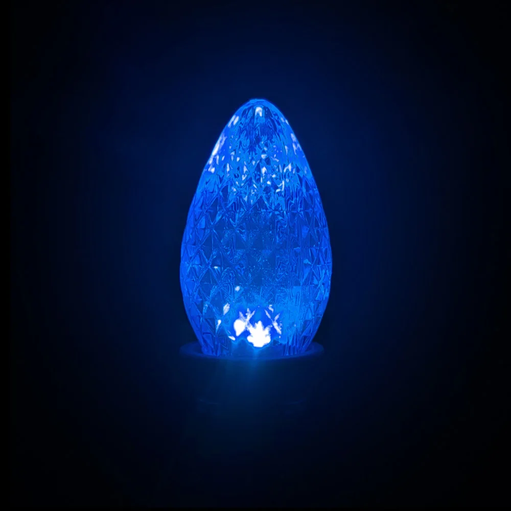 UL Listed 25 шт C7 светодиодный лампы для замены 2 SMD СВЕТОДИОДНЫЙ s в каждой