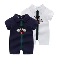 summer new fashion baby costume ropa bebe short sleeve cotton clothes 0 3 months baby onesie newborn baby boy girs rompers