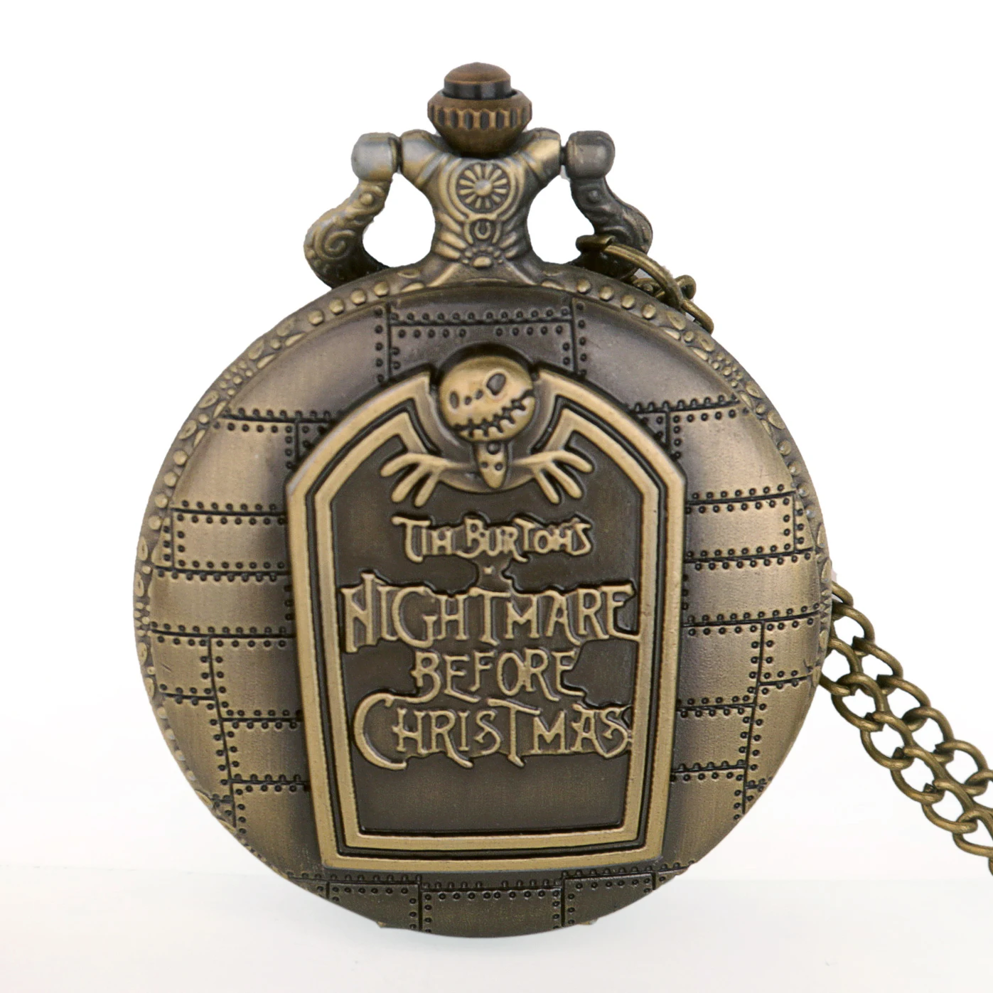 Christmas Quartz Pocket Watch Vintage Roman Numeral Display Pendant Clock Birthday Gifts for Boys Dropshipping TD2051 | Наручные часы