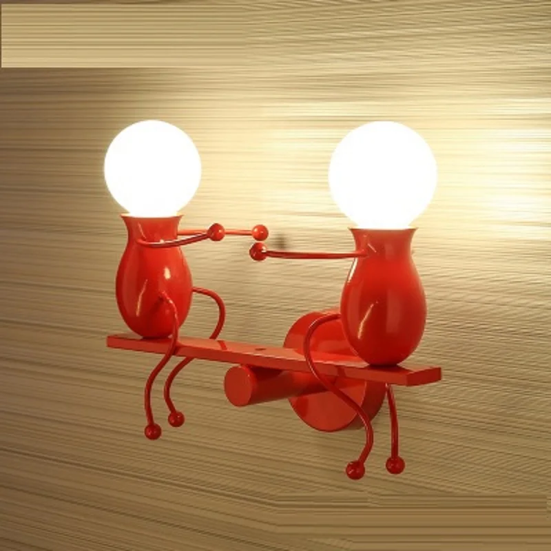 Современный настенный светильник LukLoy для детской комнаты креативный