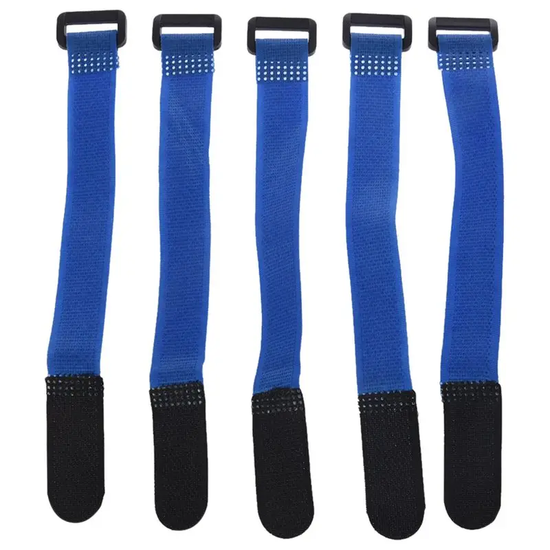 

5 pcs 20cm Tie Down Strap LiPo Battery for 11.1 3S 2200 Trex 450 RC Helicopter