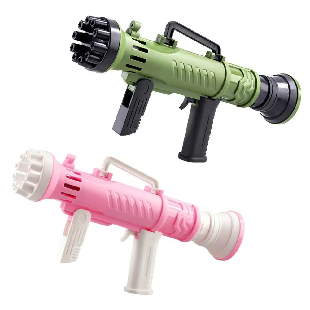 

Крутая пузырчатая пушка, пузырчатая машина, игрушка для детей, автоматическая пузырчатая машина для стрельбы пузырьками, электрическая пуз...