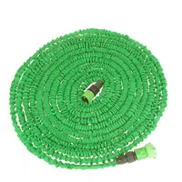 100FT Ultralight Flexible Garden Magic Water Hose Pipe + Faucet Connector + Fast Connector + Multifunctional Spray Nozzle