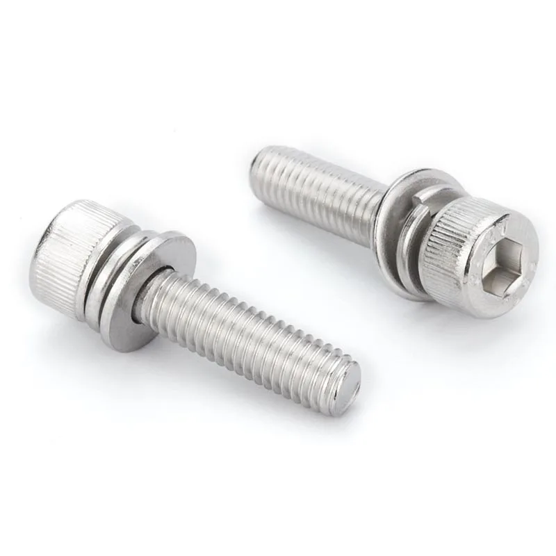 304 Шестигранная головка из нержавеющей стали с головкой шестигранным