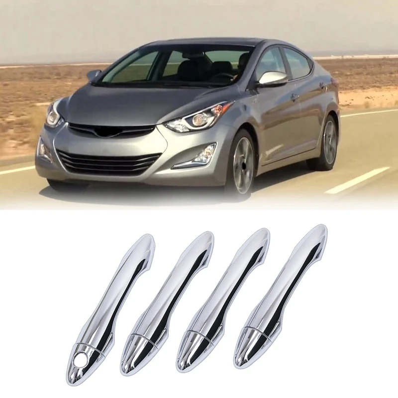 Хромированная внешняя боковая дверная ручка Накладка для Hyundai Tucson Ix35 2010-2014 |