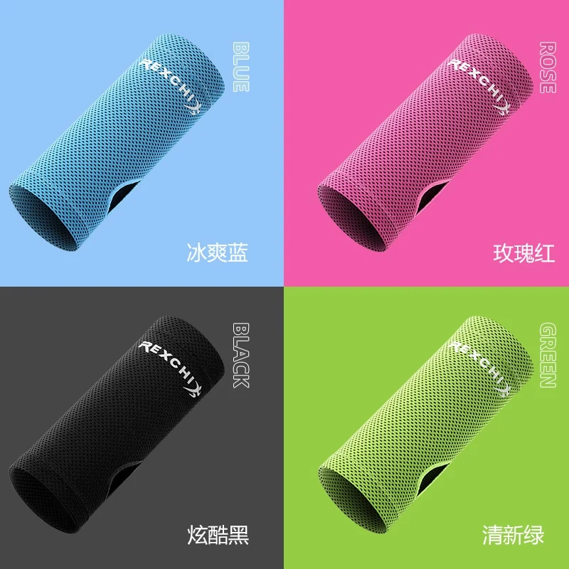 

Wrist Brace Support Breathable Ice Cooling Tennis Wristband Wrap Sport Sweatband For Gym Yoga Volleyball Hand Y6