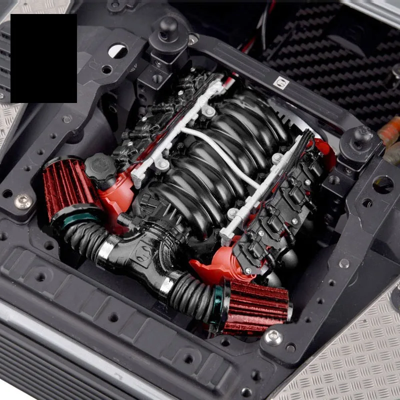 Новинка 2020 радиатор охлаждения двигателя LS7 V8 для радиоуправляемых автомобилей