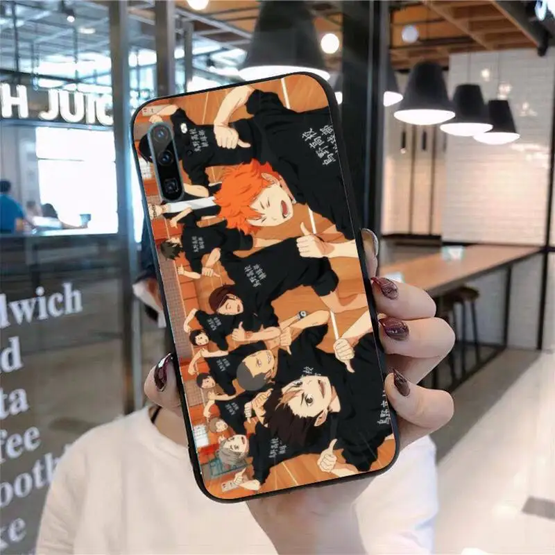 

Anime volleyball boy Phone Case For Huawei P20 P30 P40 lite Pro P Smart 2019