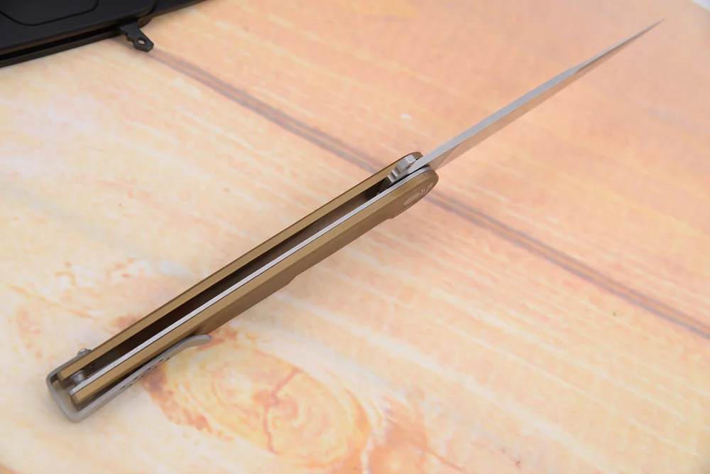 

Dropship BD4 Lucky N690 blade Aluminum Handle Washes hunt camp Pocket outdoor Survival kitchen EDC Tool Tactical folding knife