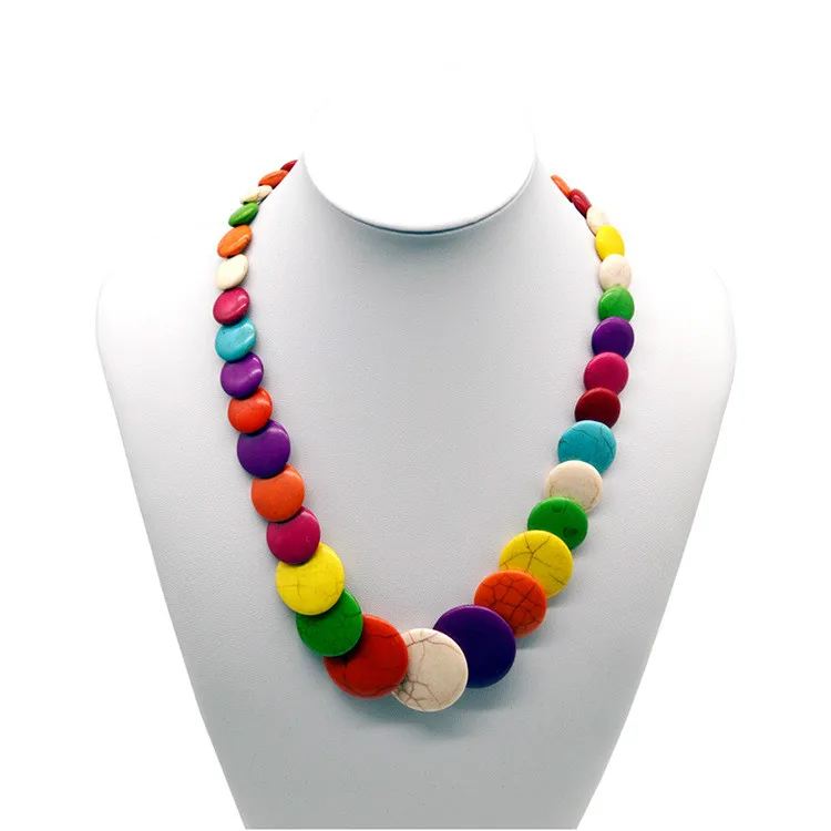 Колье в стиле бохо персонализированные богемные бусы из бисера женское