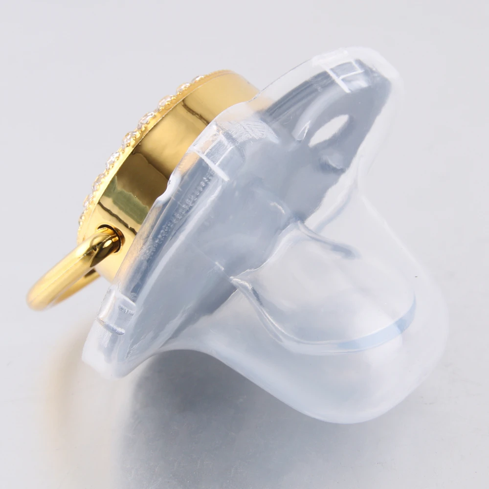 Изготовленный на заказ детская пустышка цепочке с прищепкой