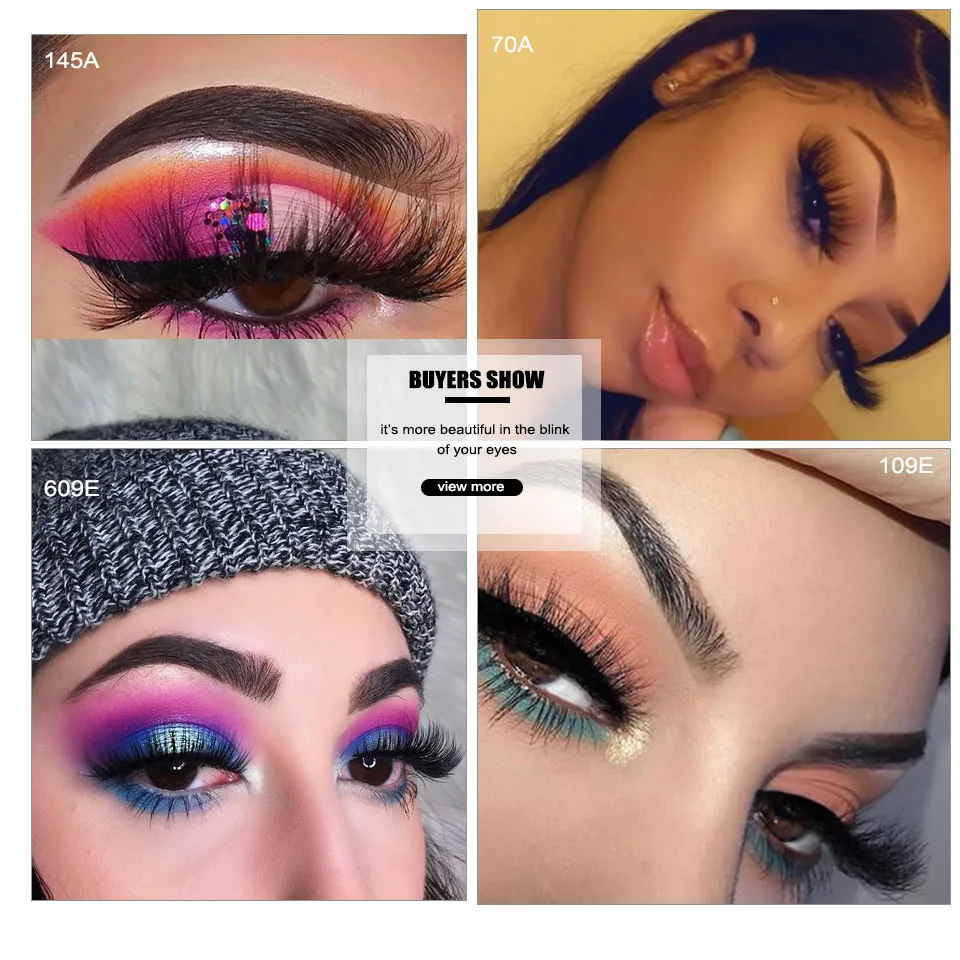 Оптовая продажа мягкие пушистые натуральные ресницы из сибирской норки