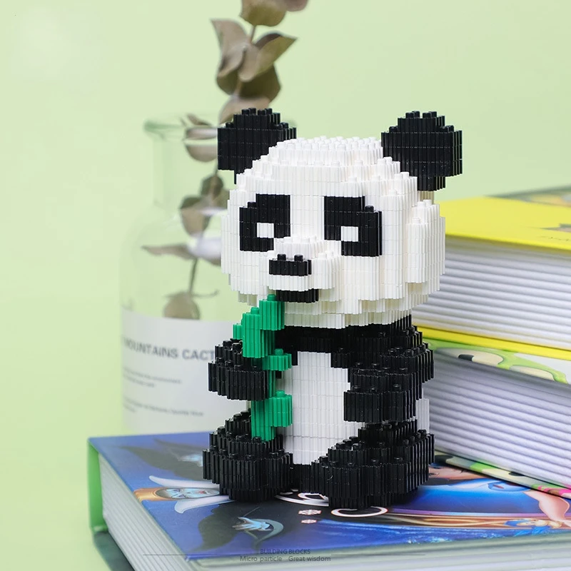 

Ideas Panda Mini Building Blocks Educational Animal Toy for Children Blocks Model Bricks 3689pcs MOC Assembling Puzzle Kids Gift