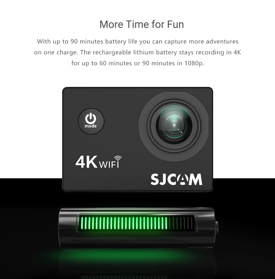 SJCAM SJ4000 AIR Действий Камеры Full HD Allwinner 4К 30FPS WIFI 2.0" Экран Мини Шлем Водонепроницаемый Спорт DV Камера, Лыжная камера, камера для дайвинга