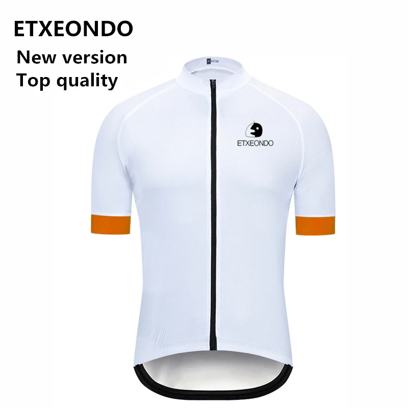 Новая версия! Etxeondo Велоспорт Джерси мужская команда короткий рукав рубашки