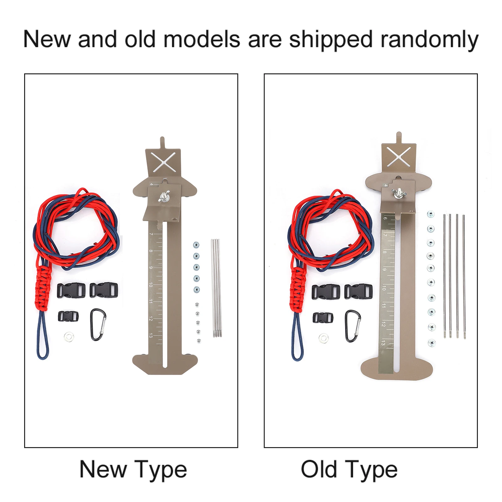 Регулируемый браслет из Паракорда инструмент для вязания стальной каркас