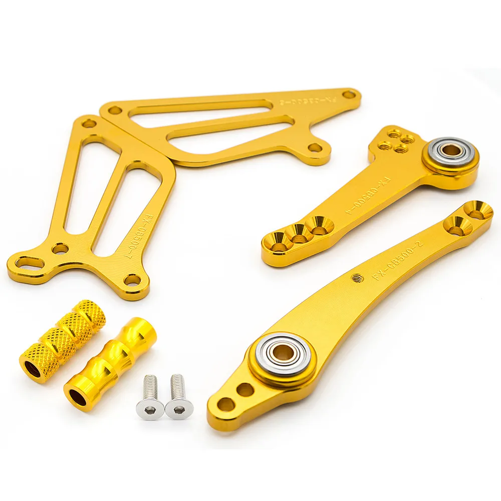 

For Honda CBR500R CBR400R CB500F CB400F CBR 500 2013-2019 Motorcycle Rearset Foot Peg Brake Rear Gear Shift Shifter Lever + Wing