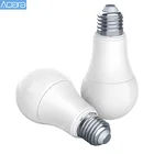 Умсветодиодный Белая светодиодная лампа Aqara, 9 Вт, E27, 2700K-6500K, лм, работает с комплектом для дома и приложением Mi Home