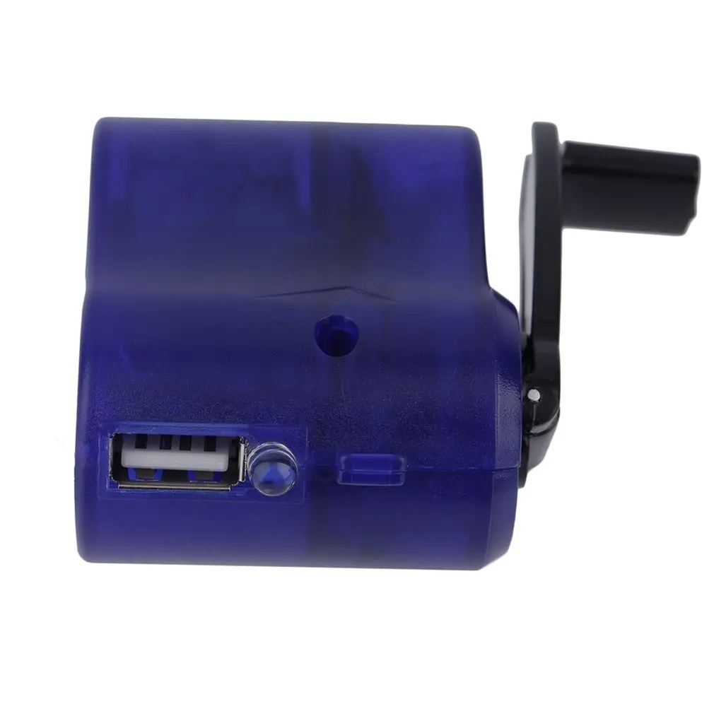 Новый синий пластиковый и электронный элемент USB для путешествий аварийное