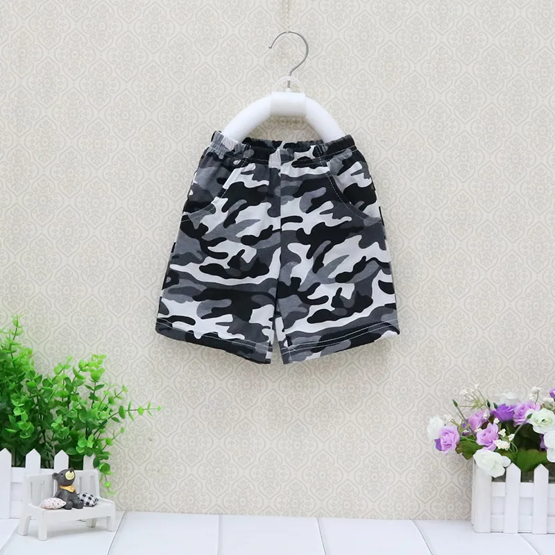 Style B Детские шорты из хлопка для мальчиков от 1 до 5 лет, детская одежда - Цвет: Style B