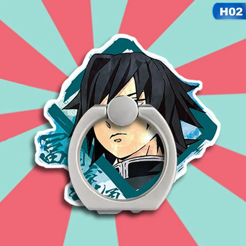 Акриловый мультяшный демон убийца Kimetsu no Yaiba лезвие призрака милый мобильный телефон кольцо кронштейн для iPhone 11 pro для Xiaomi